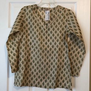 Brand new silk shirt